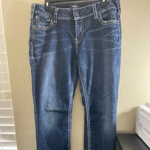 Silver Jeans-Suki Mid Straight- W33/L32